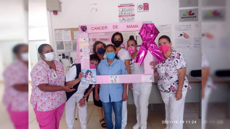 Hospital Psiquiátrico “Dr. José Torres Orozco”, se une a la campaña de cáncer de mama 
