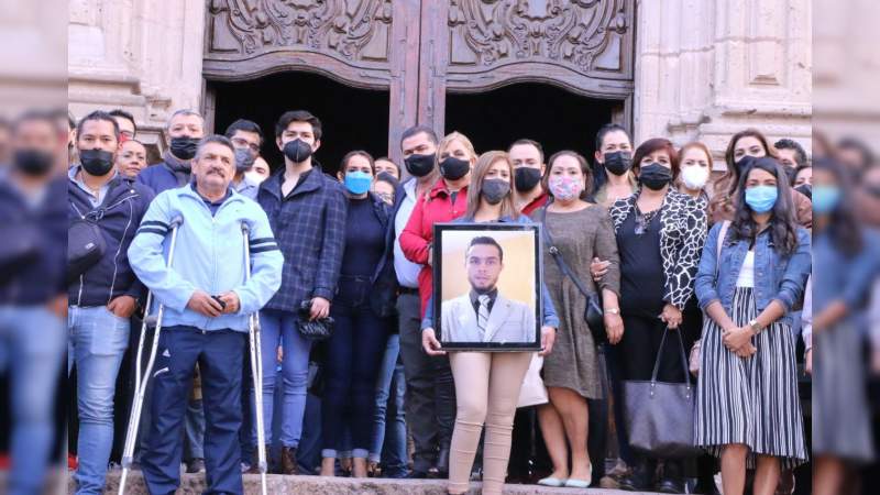 Conmemora STASPLE tercer aniversario luctuoso de Roy Andrade Rocila en Morelia 