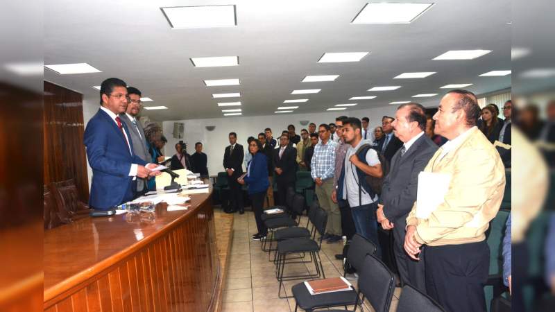 Regresa Consejo Universitario de la UMSNH a sesiones presenciales 