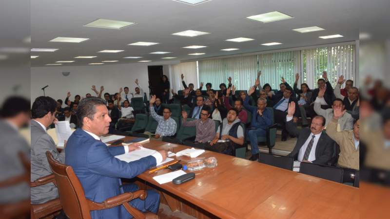 Regresa Consejo Universitario de la UMSNH a sesiones presenciales 