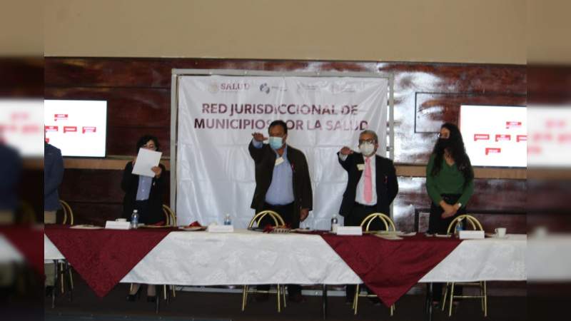 Nombran a Julio Arreola como Presidente del Comité de la Red Jurisdiccional de Municipios por la Salud 