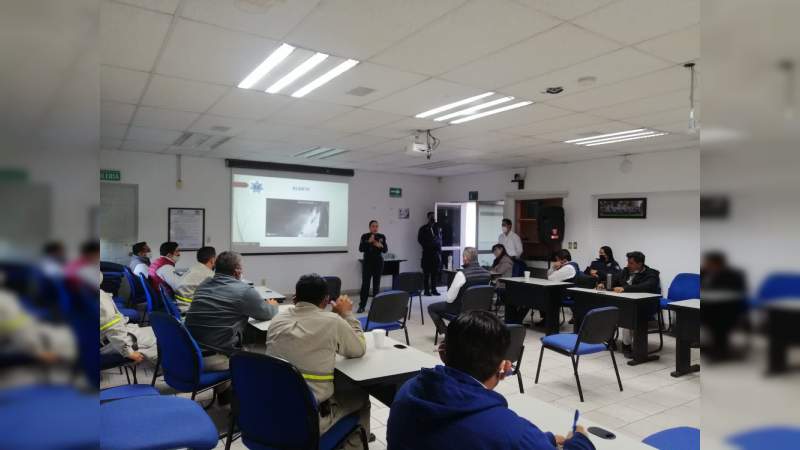 Secretaria de Seguridad Publica lleva a cabo platicas sobre medidas preventivas