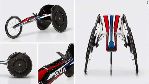 BMW diseña silla de rueda de lujo para Atletismo Paralímpico de los Estados Unidos 