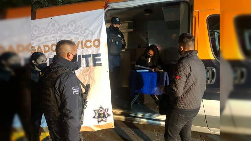 Aplica Policía Morelia 19 infracciones por conducir en estado de ebriedad