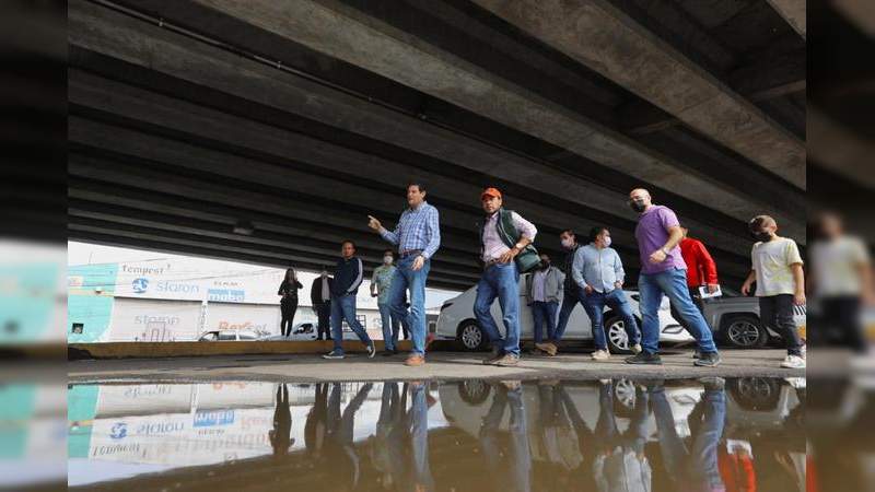 Ponen en marcha en Morelia, Michoacán, programa de rehabilitación de bajo puentes