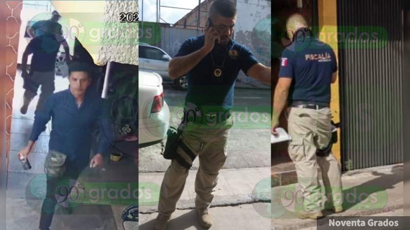 Banda de presuntos ministeriales roba casas en Morelia 