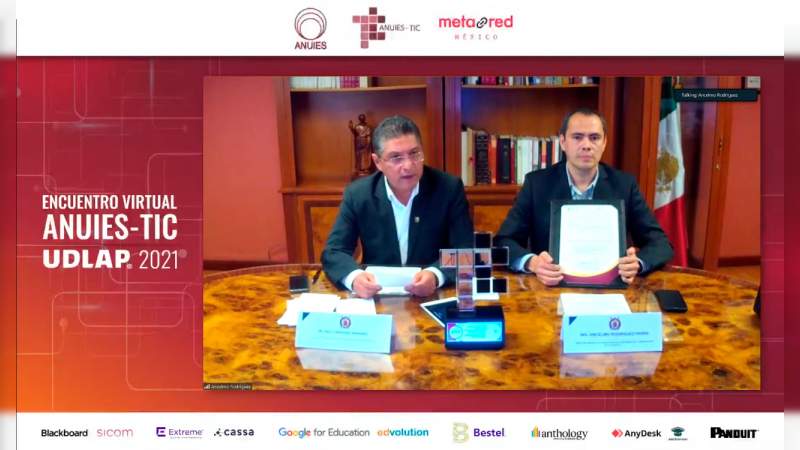 Recibe UMSNH reconocimiento en Innovación de la Gestión mediante las TIC