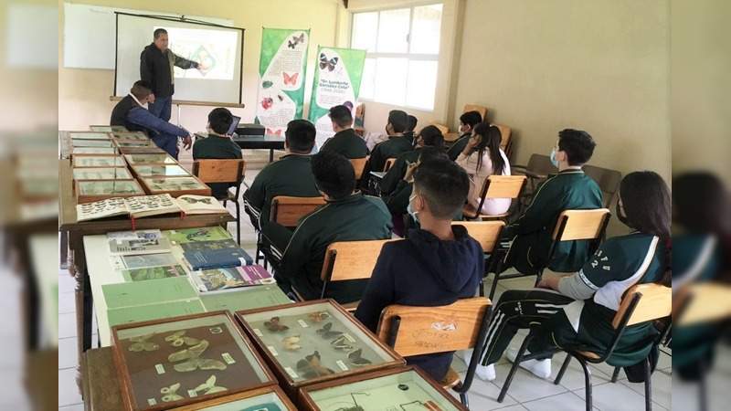 En Uruapan, Michoacán, imparten educación ambiental en la ESFU 2