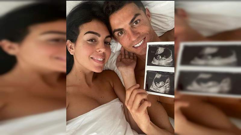 Doblete de Cristiano Ronaldo anuncia ,que tendrán gemelos 