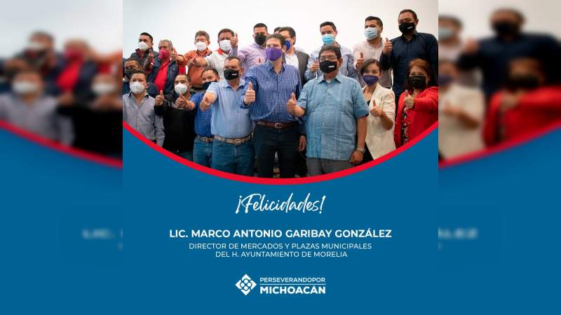Marco Antonio Garibay, desconoce a Javier Ramírez como dirigente de comerciantes en Morelia  
