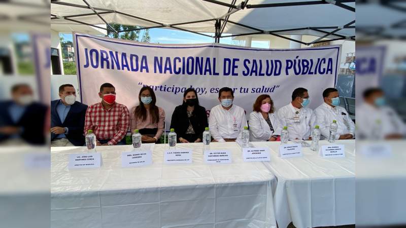 Arranca en Uruapan la Jornada Nacional de Salud Pública