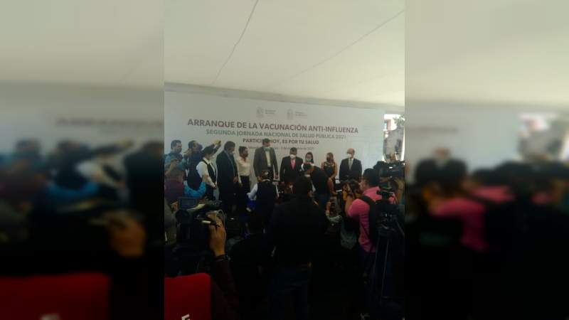 Arranca la campaña de Vacunación Anti-influenza en Michoacán