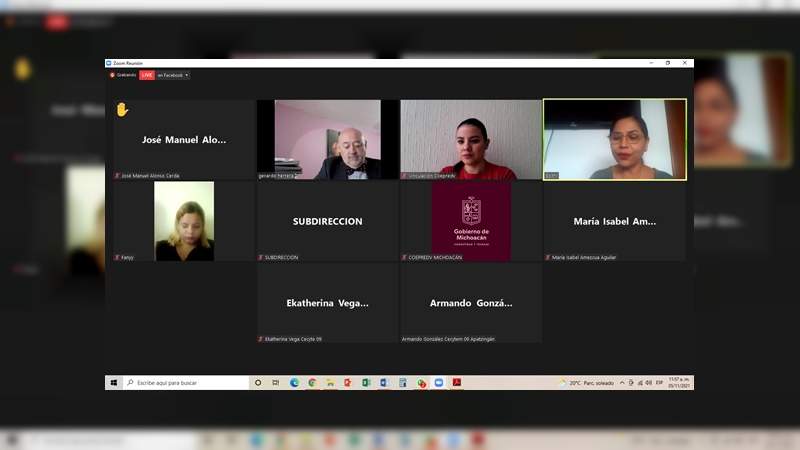 Refuerza Coepredv programas de sensibilización con planteles educativos de Apatzingán