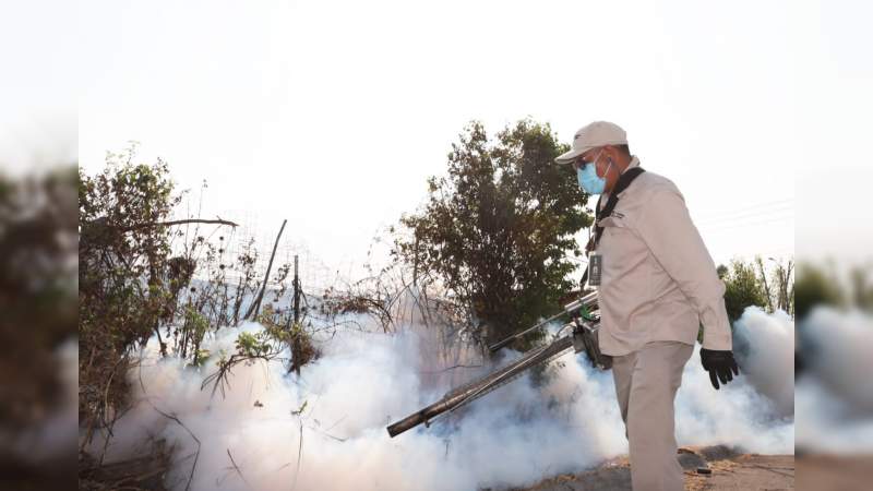 A la baja casos de dengue en Michoacán: SSM 