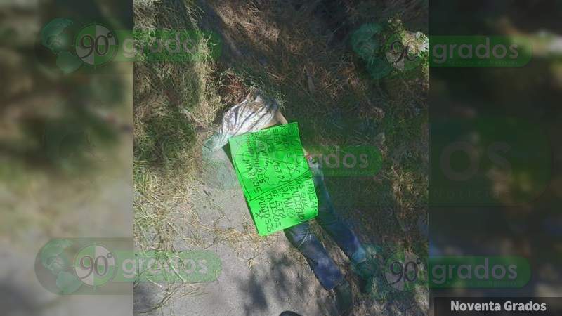 Localizan en Celaya, Guanajuato, el cadáver de un hombre asesinado a balazos