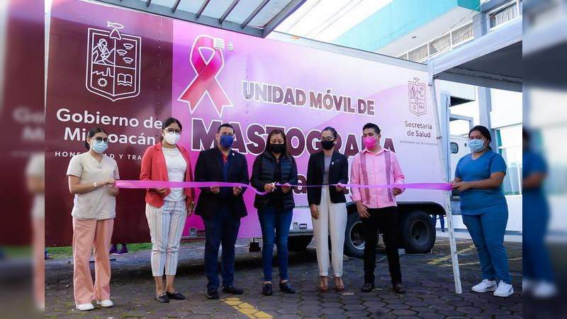 El DIF municipal de Uruapan, Michoacán inició campaña de mastografías gratuitas