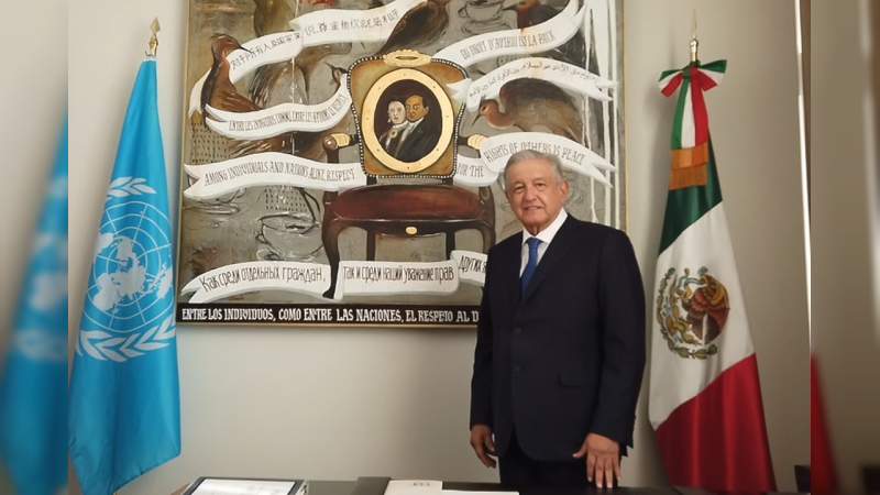 Lee completo el discurso de AMLO para la ONU