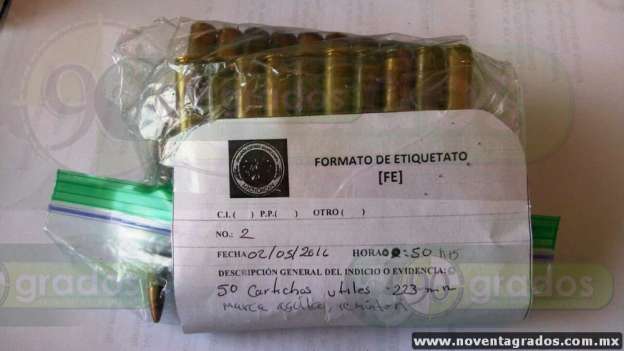 Detienen con granada, droga y munición a un hombre en Tanhuato, Michoacán - Foto 1 