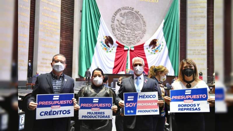 Defenderán diputados del PAN federalización de la nómina, indígenas, campo y salud para Michoacán  