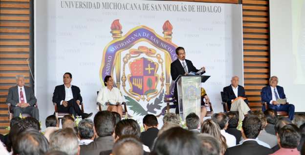 UMSNH comprometida en alianza con el gobierno para el desarrollo del estado: Medardo Serna - Foto 0 