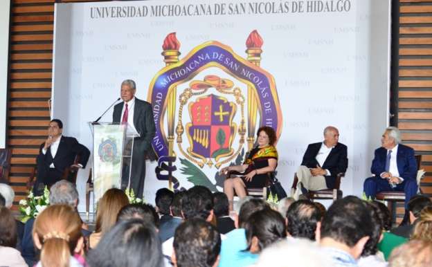 UMSNH comprometida en alianza con el gobierno para el desarrollo del estado: Medardo Serna - Foto 1 