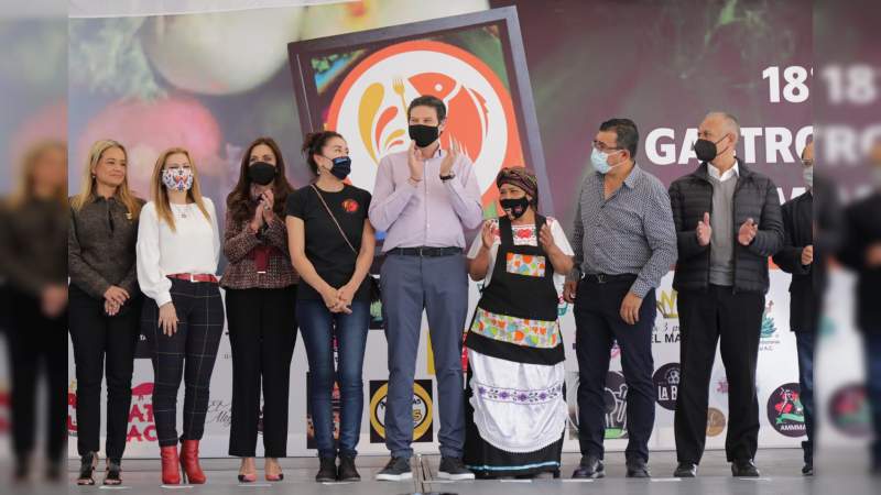 Arranca Décimo Octava Feria Gastronómica en Morelia  