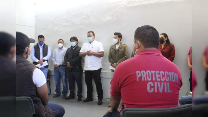 Inauguran la Primera academia de Bomberos y Atención Prehospitalaria en Pátzcuaro 