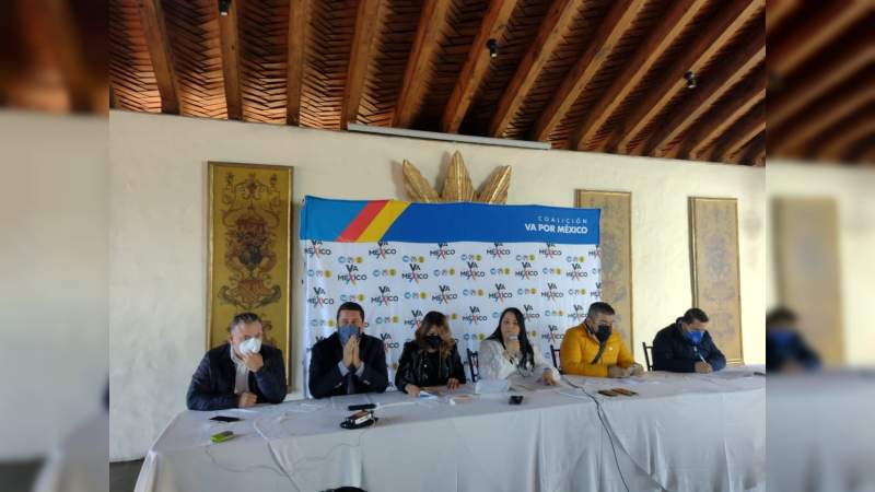 Deficitario, Presupuesto Federal 2022 asignado para Michoacán: Diputados Federales del PRI, PAN y PRD 