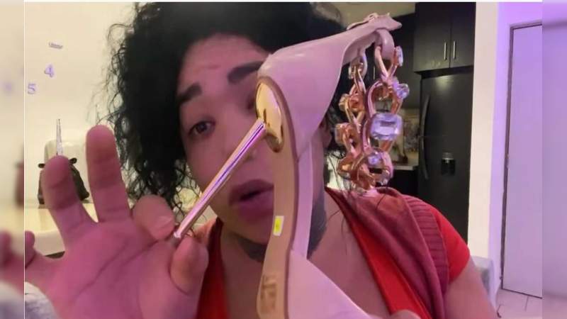 La miembro de "Las Perdidas" Paola, sacara a la venta zapatillas para mujeres trans 