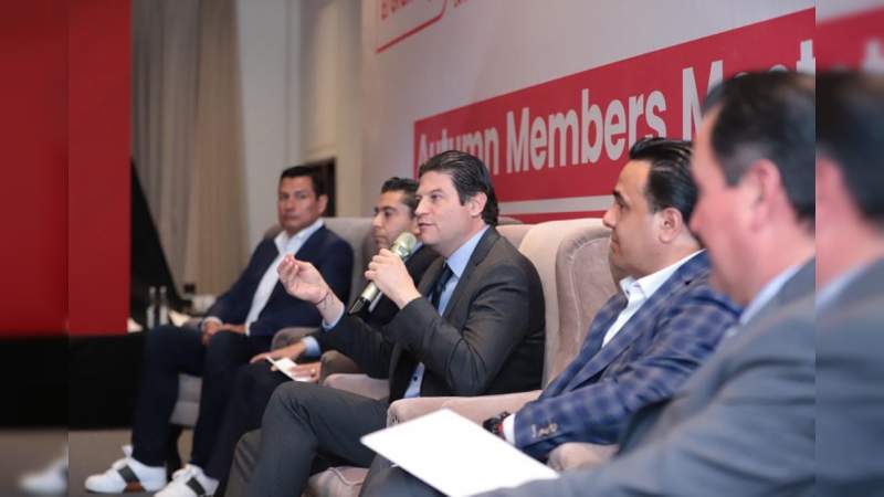 Destaca Alfonso Martínez potencial económico de Morelia para invertir 