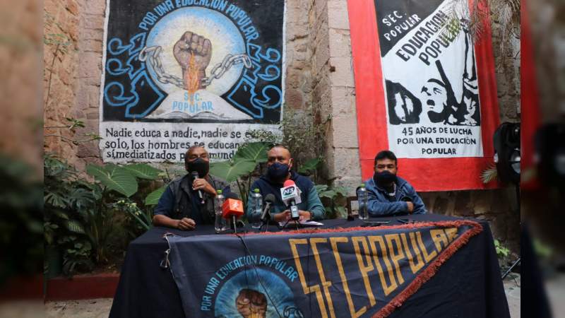 Secundaria “Carrillo Puerto” denunció intento de desalojo por parte de la UMSNH