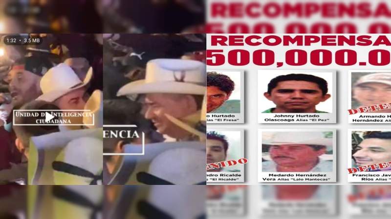 Lalo Mantecas, jefe de La Familia con recompensa de 500 mil pesos, celebra con “El Komander” en Juárez, Michoacán: Aseguran que hasta el Alcalde asistió 