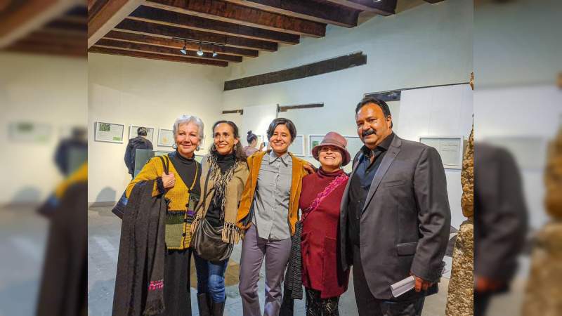 Inauguran exposición en la Sala de las Artes de Pátzcuaro