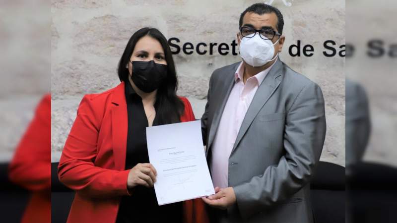Relevos institucionales en la Secretaría de Salud de Michoacán  