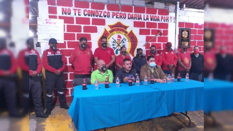 Acusan a director de Seguridad Pública de Zitácuaro, de querer desmantelar cuerpo de Bomberos  