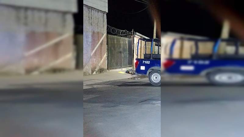 Balean a hombre en Celaya, Guanajuato  