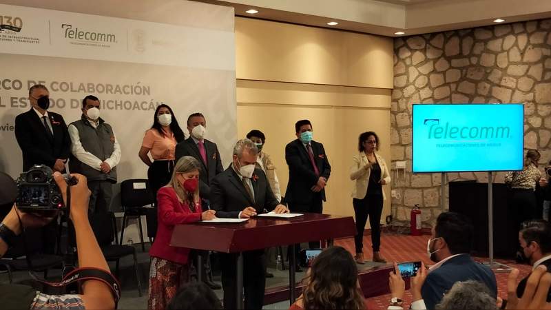 Gobierno del Estado y TELECOMM firman convenio de colaboración 