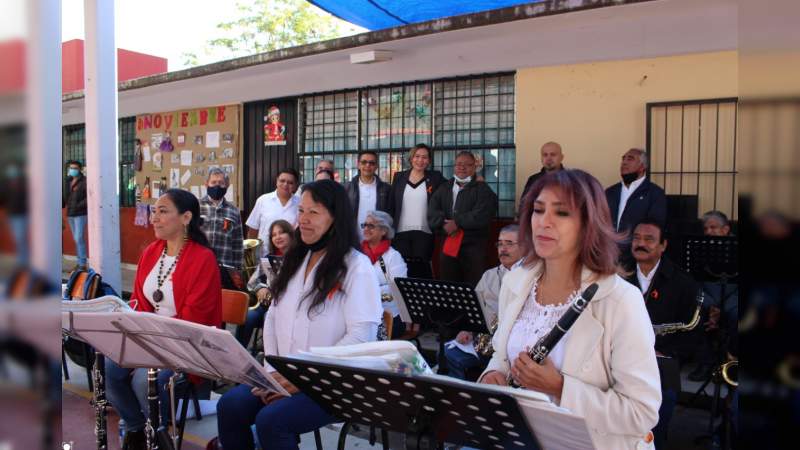 La Orquesta de Alientos, única de su tipo adscrita a una secretaría de educación estatal