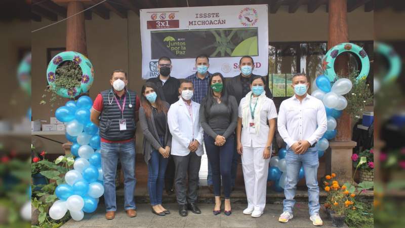 Se realizó 1ra. Feria de Salud en la Estancia Diurna del Adulto Mayor en Pátzcuaro 