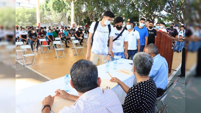 En Apatzingán, 365 jóvenes darán su servicio militar en el 2022 