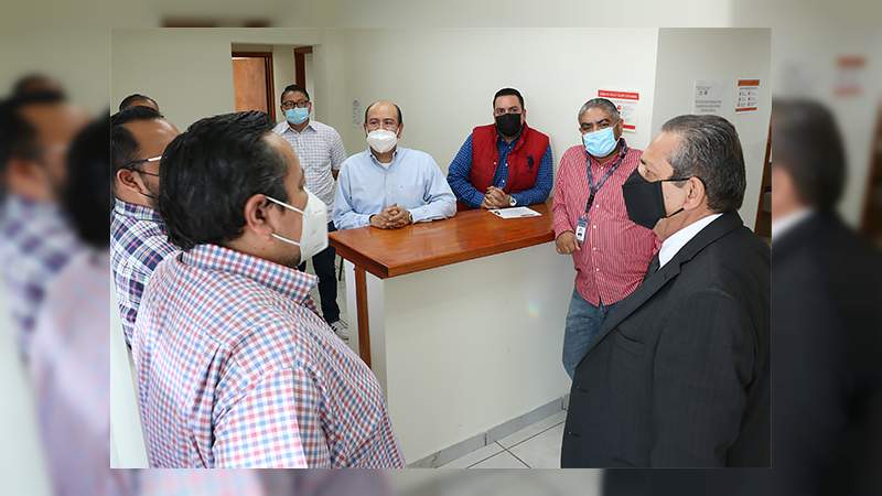 Supervisan Unidad de Gestión y salas de oralidad penal de La Piedad, Michoacán 