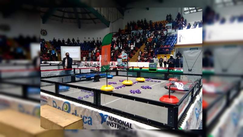 1er torneo de robótica Presencial de Latinoamérica se realiza en Morelia, Michoacán 