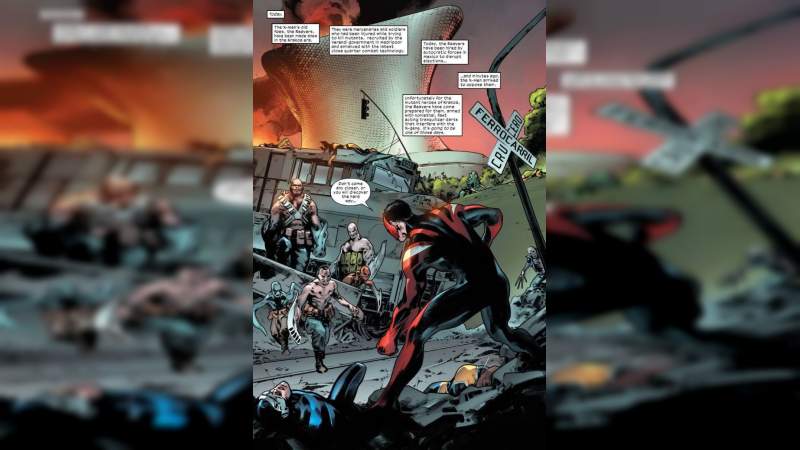 Usan la CDMX como escenario de batalla en cómic de los X-MEN 