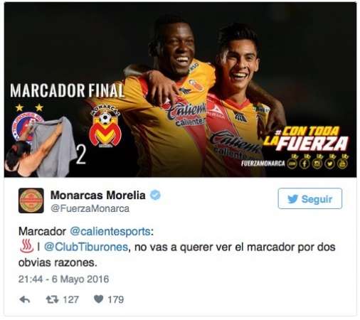 Monarcas utiliza a #LadyCajero para burlarse de su rival  Veracruz - Foto 0 