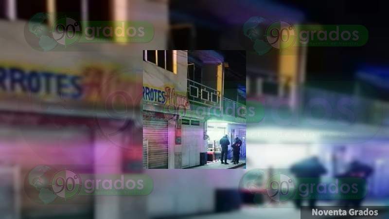 Asesinan a un hombre en local de maquinitas en Uruapan 