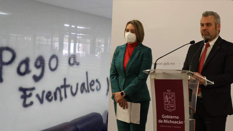 En riesgo pago de aguinaldo a trabajadores de cheque, por toma de oficinas centrales: SEE  