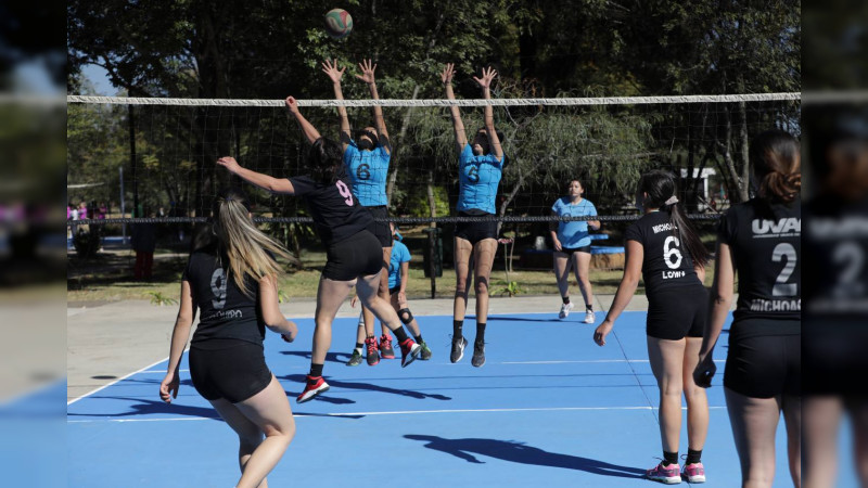 Realiza Imcufide Morelia Torneo Navideño de Voleibol 