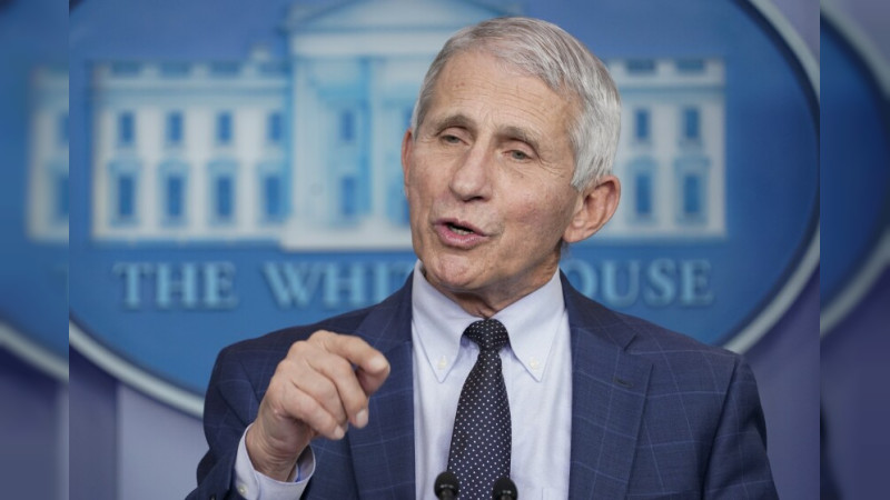 Fauci: "Las 3 dosis de vacuna anticovid son el estándar óptimo de cuidado" 