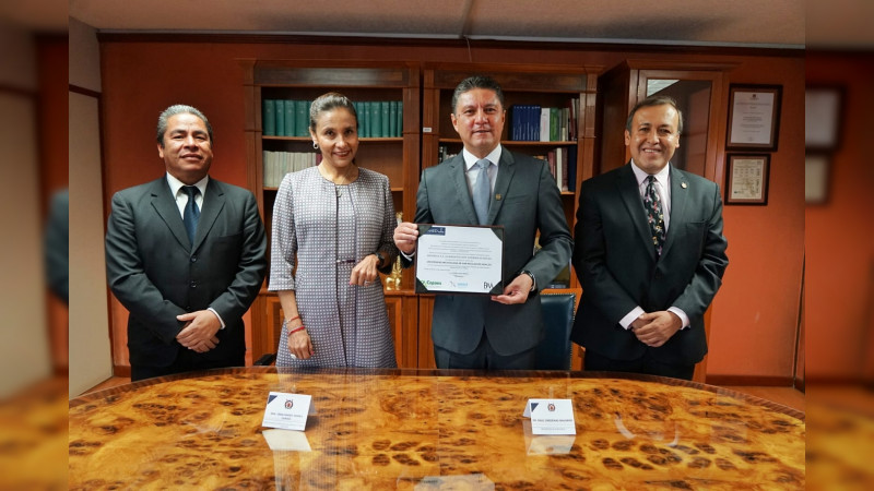 Logra Facultad de Derecho y Ciencias Sociales de la UMSNH acreditación internacional 