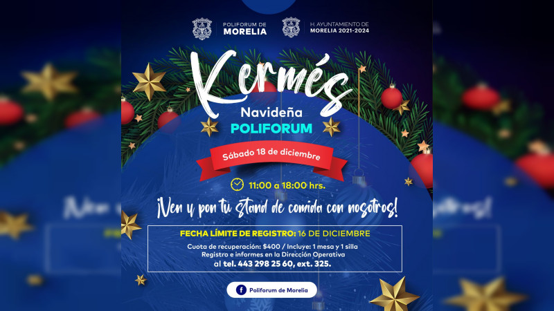 Invita Polifórum de Morelia a su “Gran Posada”